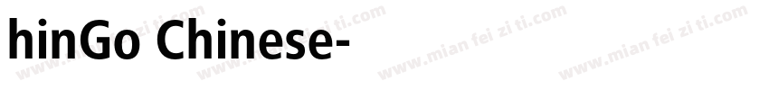 hinGo Chinese字体转换